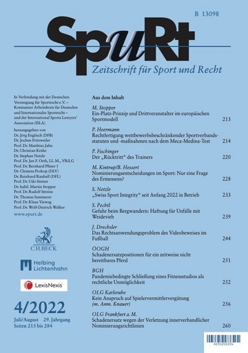 Titelblatt SpuRt Heft 4/2022